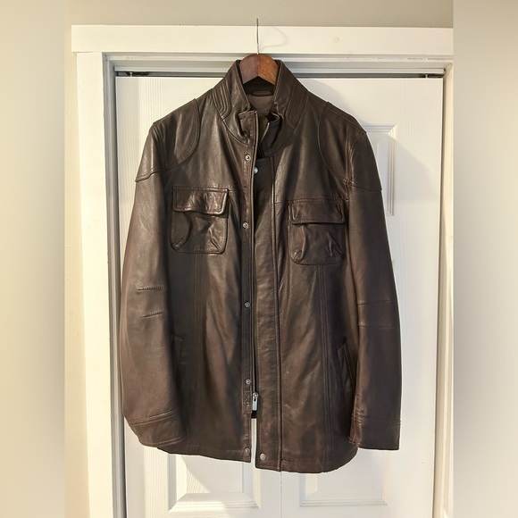 Overland Jackets & Coats Overland Mens Leather Jacket Poshmark
